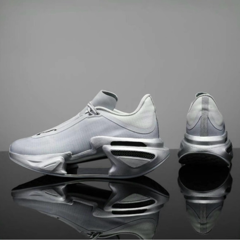 Men's Gray Athletic Shoes